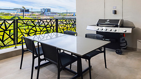 Three Bedroom Apartment With Balcony