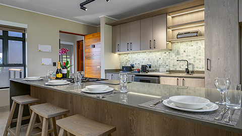 Three Bedroom Apartment With Balcony