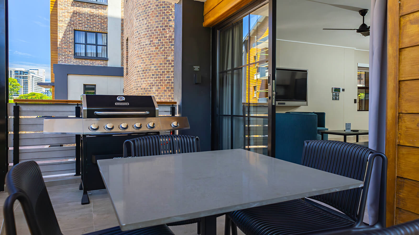 Two Bedroom Apartment with Private Boardroom