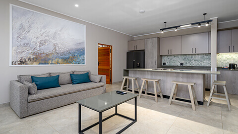 Two Bedroom Apartment with Private Boardroom